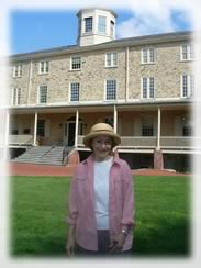 Marjorie G. Jones Researching Mary Vaux Walcott at Haverford College