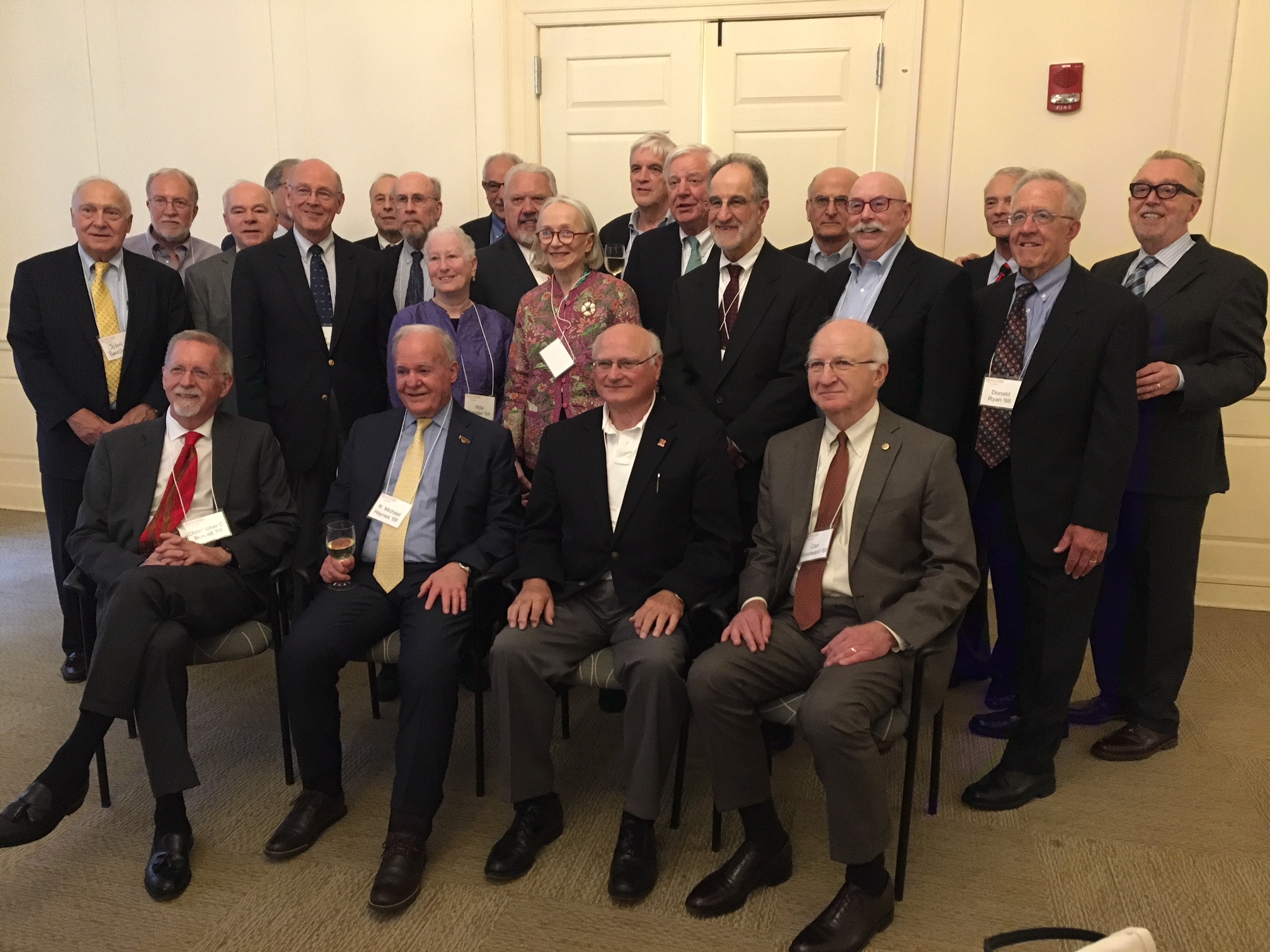 Marjorie G. Jones at the 50th reunion of the Class of 68, Rutgers Law School, Newark: